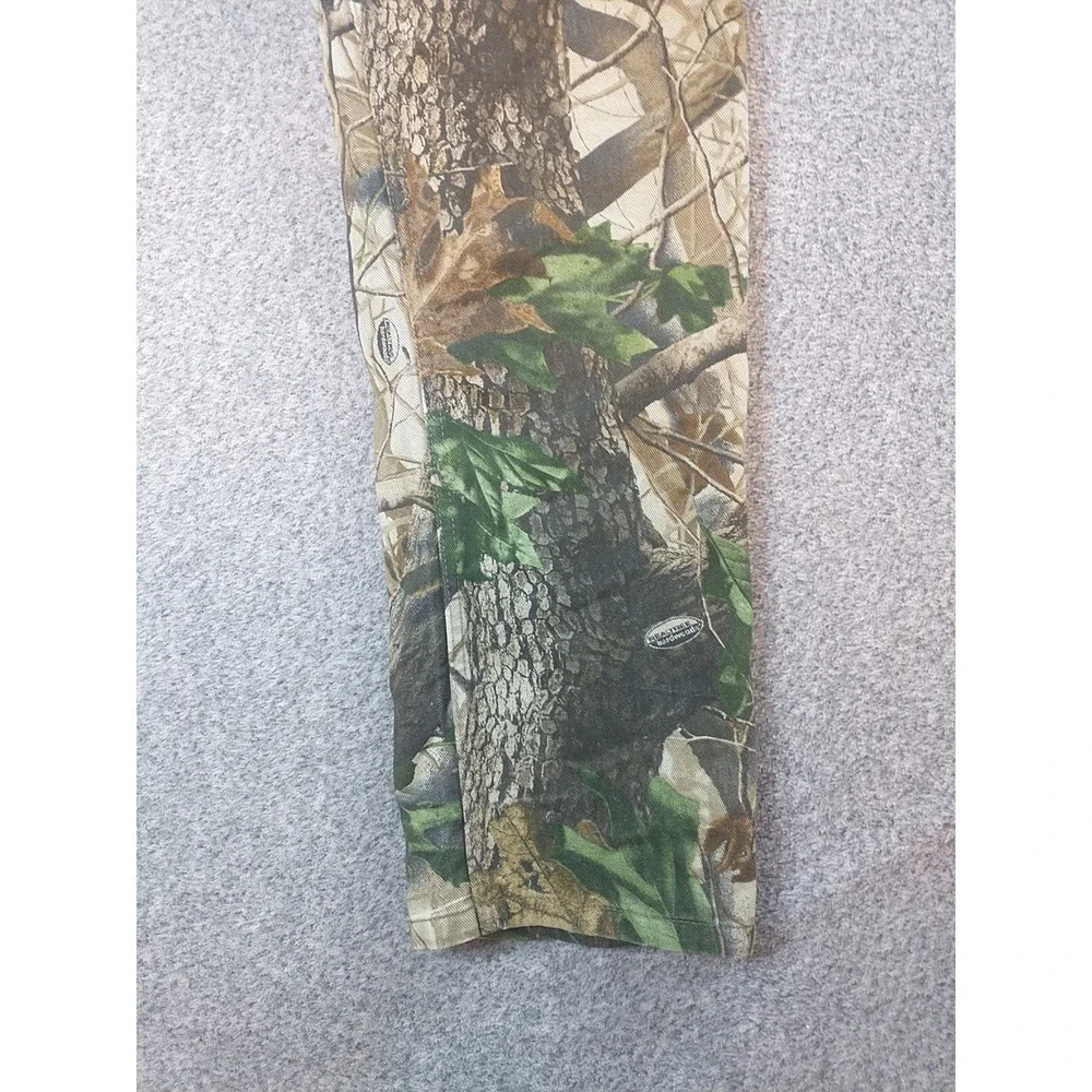 RealTree Hardwoods Camo Pants Mens 34x29 Brown Green Forest Camouflage Hunting